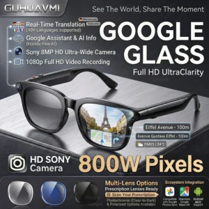 800W 4K Camera HD Camera Smart Glasses Men