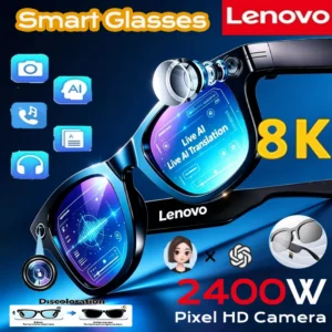 Lenovo 8K 2400MP AI Smart Glasses