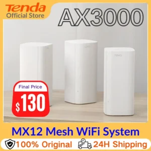 AX3000 WI-FI 6 Mesh WiFi Router Tenda EX/MX12