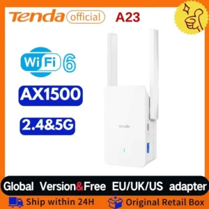 Tenda Wi-Fi 6 Range Extender AX1500 A23 2.4G&5GHz
