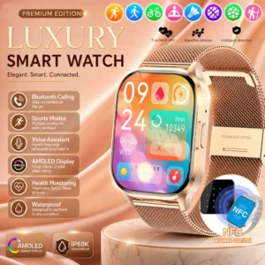 Women Smartwatch 2.01inch AMOLED Screen Bluetooth