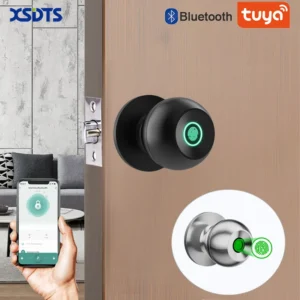XSDTS With Tuya Biometric Fingerprint Smart Door Lock