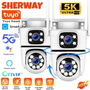 4K Tuya Home Security Outdoor 5G Wifi