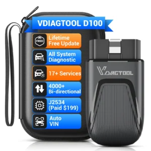 VDIAGTOOL D100 OBD2 Scanner All System