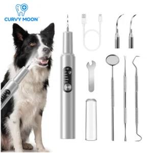 Dog Ultrasonic Teeth Cleaner Pet Tartar Plaque Remover