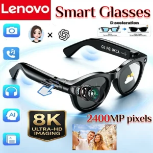 Lenovo 8K 2400MP Smart AI Glasses