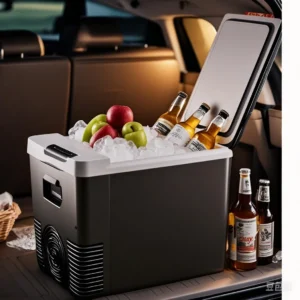 Mini Refrigerator 12V 220V Car Home Dual-use