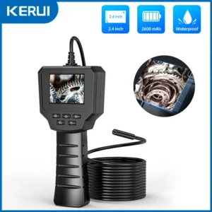 KERUI 2.4 Inch IPS Screen Industrial Endoscope