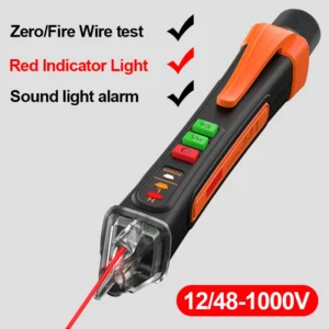Voltage Detector Smart Non-Contact Voltage Tester Pen Meter 12-1000V