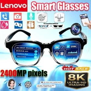 Lenovo 8K 2400MP AI Smart Glasses