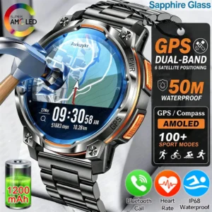 GPS Dual-band Smart Navigation Watch 1200mAh Waterproof