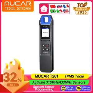 2026 MUCAR T261 TPMS Tire Pressure Diagnostic