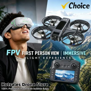 VR Big Drones 4K HD Wide Angle Camera WiFi FPV RC
