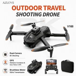 V168 RC Quadcopter Drone 8K HD Aerial Camera GPS