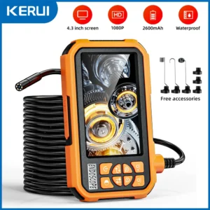 KERUI Borescope for Pipe Industrial Endoscope Camera