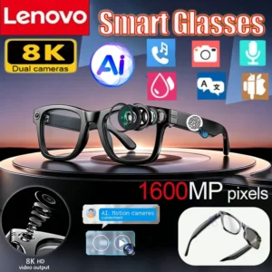Lenovo 8K 1600MP HD Smart Glasses Translator