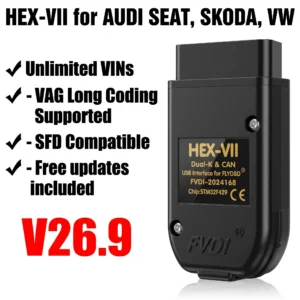 VCDS-can Auto Scan COM HEX Real V2