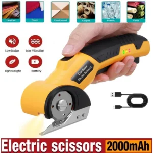 Cordless Electric Scissors Cardboard Cutter with LED