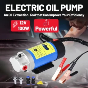 Oil Change Pump Extractor 12V 100W Diesel Fluid Oil