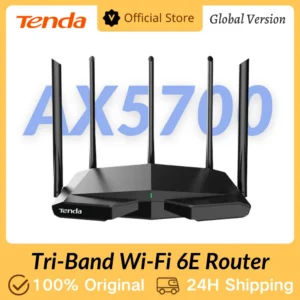 Tenda WiFi6 Router AX1500-AX5700 Tri-Band