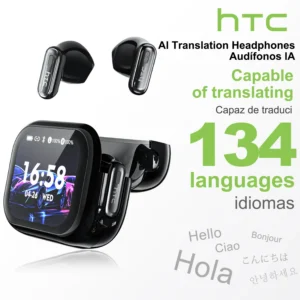 HTC NE68 Bluetooth Earphones AI Translator Earbuds