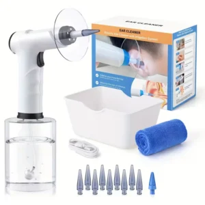 Electric Ear Wax Removal Kit with Soft Spray