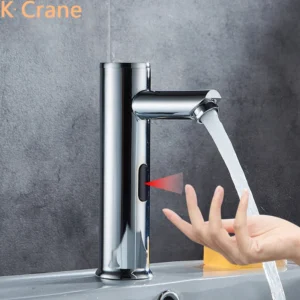 Touchless Faucet Bathroom Smart Infrared Motion Sensor Tap
