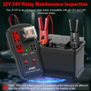 Automotive Relay Tester 12V 24V Universal Relay Repair