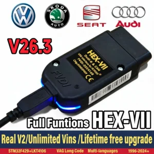 FLY 2026 VCDSCAN Diagnostic Tool with Unlimited VINs V26.9