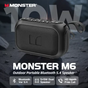 Monster M6 Outdoor Bluetooth Speaker Dual