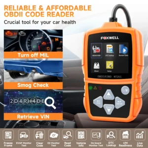 FOXWELL NT201 OBD2 Car Diagnostic Tool