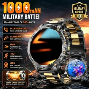 Smart Watch Man 1000mAh Long Standby Outdoor