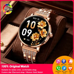 Ultra-Slim SmartWatch Women Health Monitoring