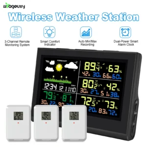 Smart Wireless Weather Station with 3 Sensors