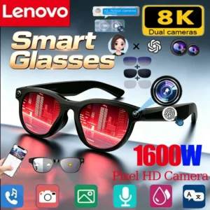 Lenovo 8K 1600W AI Smart Glasses HD Camera