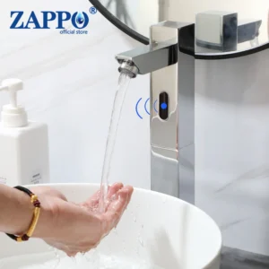 ZAPPO Automatic Touchless Bathroom Sink Faucet