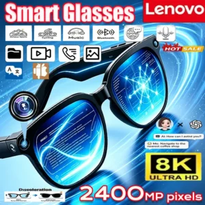 Lenovo 8K AI Smart Glasses 2400W HD Camera