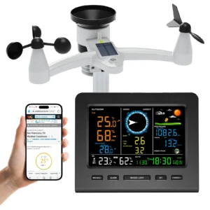 8-in-1 Wireless Weather Station with WiFi Sync