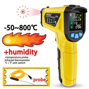 Mestek -50-800℃ Digital Infrared Thermometer