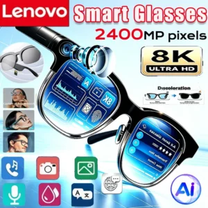 Lenovo 8K 2400MP AI Smart Glasses