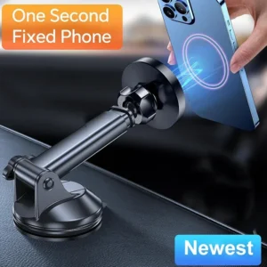 UYUXIO Magnetic Wireless Car Charger 15W Fast Charging