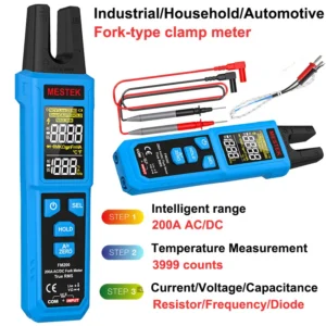 Clamp Meter Intelligent Digital Multimeter Mestek