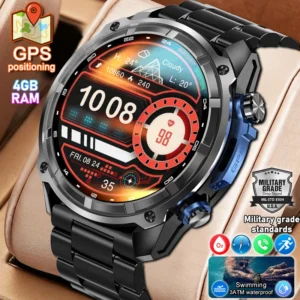 High End Smartwatch Corning Gorilla Glass Swim Waterproof