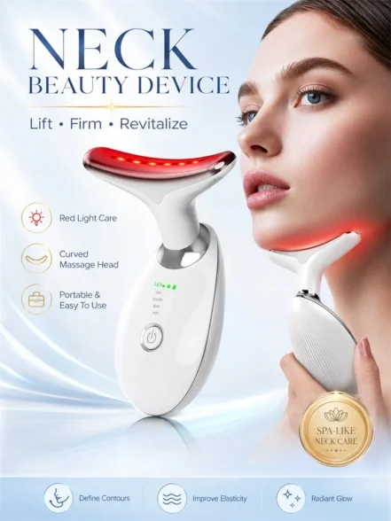 Neck Face Lifting Device Face Neck Massager Skin Tighten