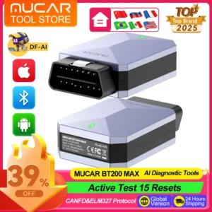MUCAR BT200 MAX OBD2 Scanner Full System