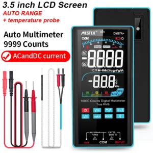 3.5 Inch LCD Screen Digital Multimeter 9999 Counts