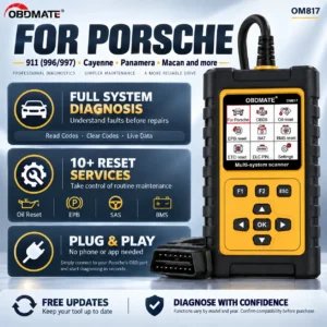 OBDMATE OBD2 Scanner For Porsche