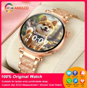 Smart Watch For Women Gift Full Touch Screen Sports Fitness