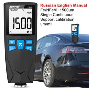 Mestek Coating Thickness Gauge 0.1micron/0-1500 Car Paint Film