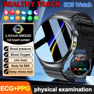 Nursing Grade Smart Watch Blood Pressure Blood Lipid Uric Acid